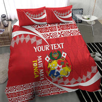 Custom Mate Maa Tonga Bedding Set 2024 Go Champions LT14 - Polynesian Pride
