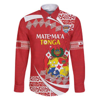 Custom Mate Maa Tonga Family Matching Puletasi and Hawaiian Shirt 2024 Go Champions