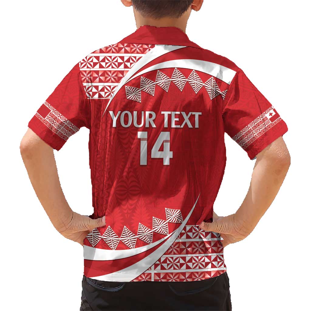 Custom Mate Maa Tonga Kid Hawaiian Shirt 2024 Go Champions
