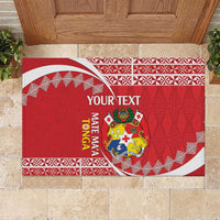Custom Mate Maa Tonga Rubber Doormat 2024 Go Champions