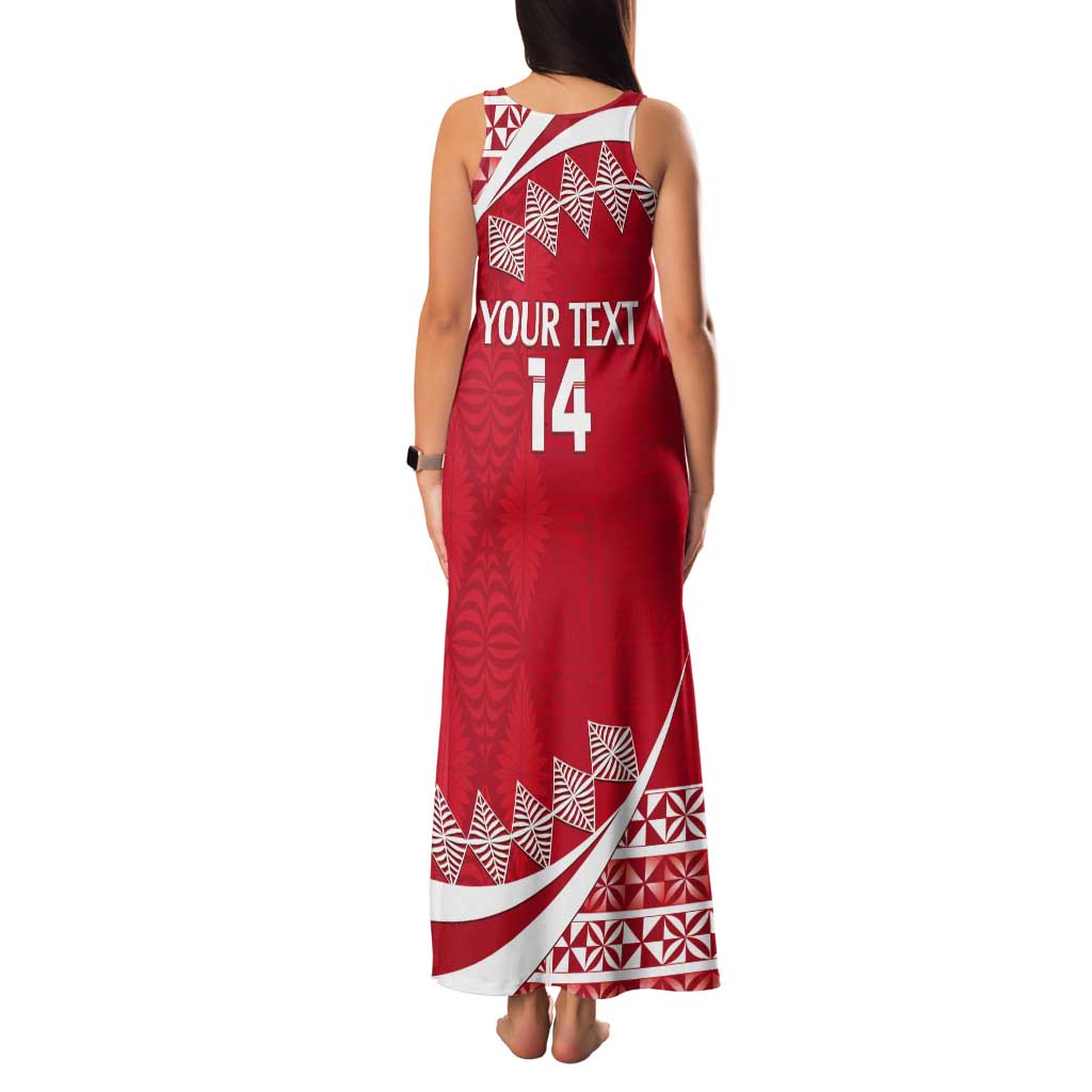 Custom Mate Maa Tonga Tank Maxi Dress 2024 Go Champions