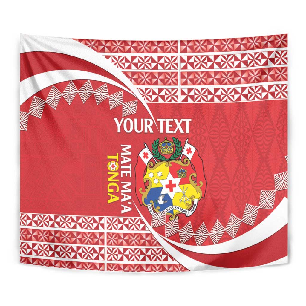 Custom Mate Maa Tonga Tapestry 2024 Go Champions