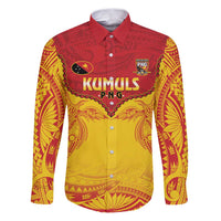 Papua New Guinea Rugby Custom Family Matching Puletasi and Hawaiian Shirt Go Kumuls PNG - Polynesian Pattern