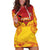 Papua New Guinea Rugby Custom Hoodie Dress Go Kumuls PNG - Polynesian Pattern