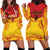 Papua New Guinea Rugby Custom Hoodie Dress Go Kumuls PNG - Polynesian Pattern