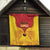 Papua New Guinea Rugby Custom Quilt Go Kumuls PNG - Polynesian Pattern