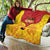 Papua New Guinea Rugby Custom Quilt Go Kumuls PNG - Polynesian Pattern