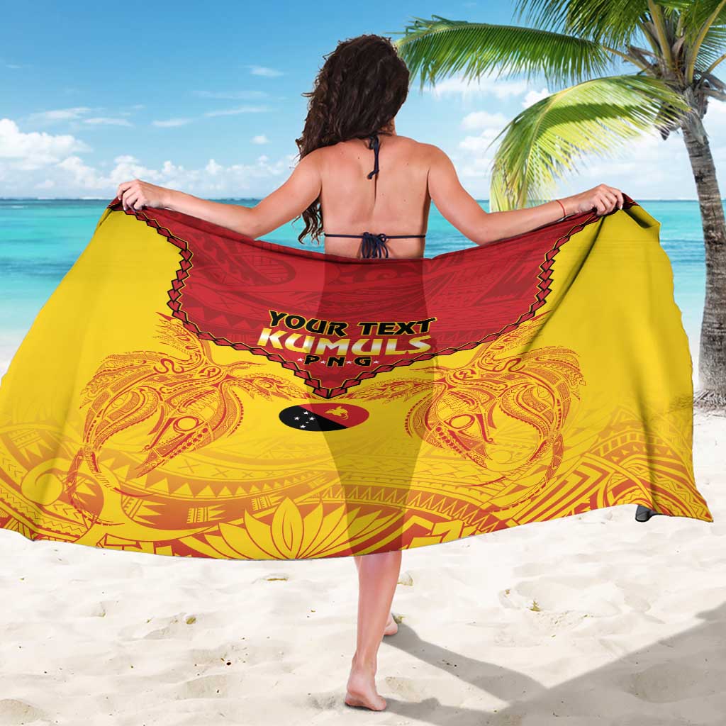 Papua New Guinea Rugby Custom Sarong Go Kumuls PNG - Polynesian Pattern LT14 - Polynesian Pride