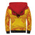 Papua New Guinea Rugby Custom Sherpa Hoodie Go Kumuls PNG - Polynesian Pattern