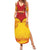 Papua New Guinea Rugby Custom Summer Maxi Dress Go Kumuls PNG - Polynesian Pattern