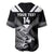 Aotearoa Silver Fern Rugby Custom Baseball Jersey 2024 Go Kiwi