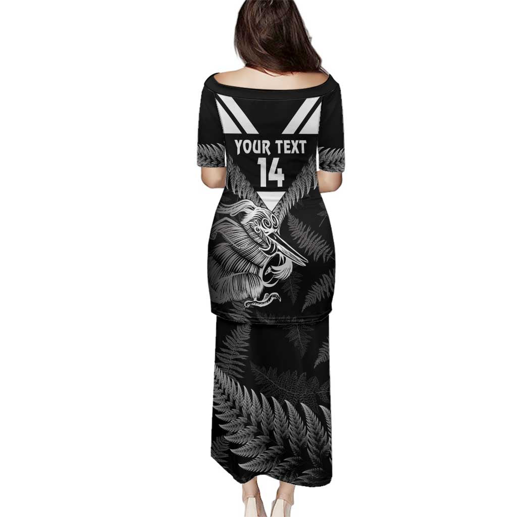 Aotearoa Silver Fern Rugby Custom Family Matching Puletasi and Hawaiian Shirt 2024 Go Kiwi