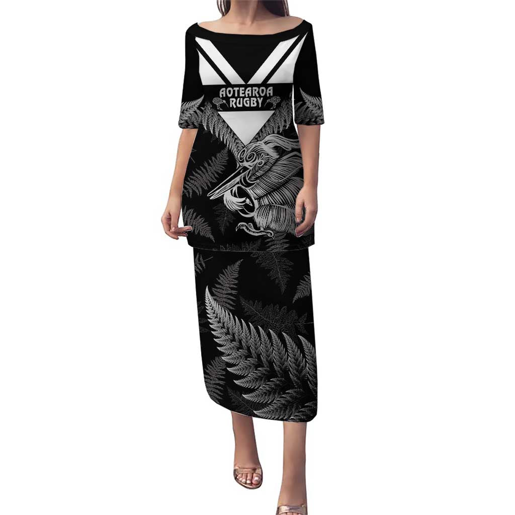 Aotearoa Silver Fern Rugby Custom Puletasi 2024 Go Kiwi