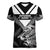 Aotearoa Silver Fern Rugby Custom Women V-Neck T-Shirt 2024 Go Kiwi