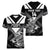 Aotearoa Silver Fern Rugby Custom Women V-Neck T-Shirt 2024 Go Kiwi