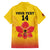 Orchids PNG Rugby Custom Family Matching Short Sleeve Bodycon Dress and Hawaiian Shirt Go Champions Papua New Guinea