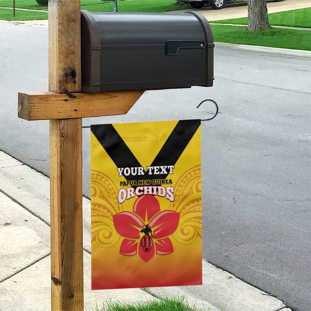 Orchids PNG Rugby Custom Garden Flag Go Champions Papua New Guinea