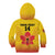 Orchids PNG Rugby Custom Kid Hoodie Go Champions Papua New Guinea