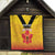 Orchids PNG Rugby Custom Quilt Go Champions Papua New Guinea