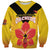 Orchids PNG Rugby Custom Sweatshirt Go Champions Papua New Guinea