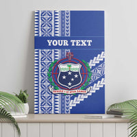 Fetu Samoa Rugby Custom Canvas Wall Art Siapo Pattern - Sporty Style LT14 - Polynesian Pride
