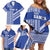 Fetu Samoa Rugby Custom Family Matching Off Shoulder Short Dress and Hawaiian Shirt Siapo Pattern - Sporty Style