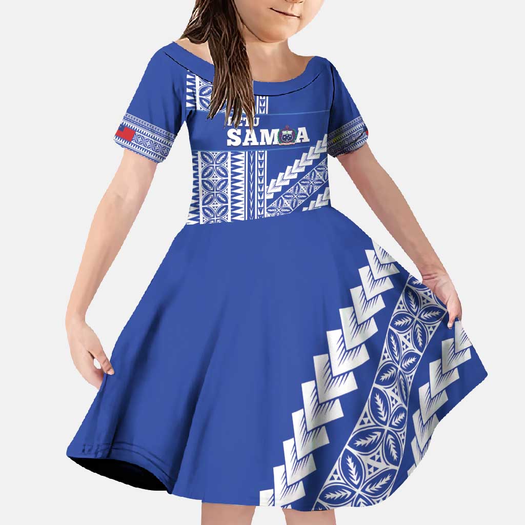 Fetu Samoa Rugby Custom Family Matching Tank Maxi Dress and Hawaiian Shirt Siapo Pattern - Sporty Style