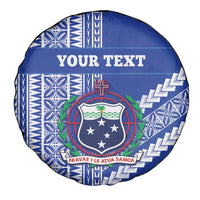 Fetu Samoa Rugby Custom Spare Tire Cover Siapo Pattern - Sporty Style LT14 - Polynesian Pride