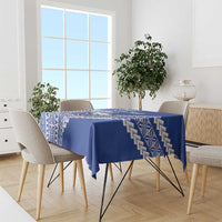 Fetu Samoa Rugby Custom Tablecloth Siapo Pattern - Sporty Style