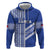 Fetu Samoa Rugby Custom Zip Hoodie Siapo Pattern - Sporty Style