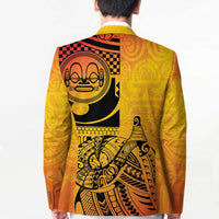 Marquesas Islands Blazer Marquesan Matatiki Fish Hook Patutiki - Polynesian Pride