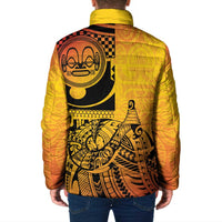 Marquesas Islands Padded Jacket Marquesan Matatiki Fish Hook Patutiki - Polynesian Pride