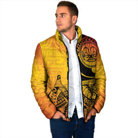 Marquesas Islands Padded Jacket Marquesan Matatiki Fish Hook Patutiki - Polynesian Pride