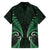 Aotearoa Pounamu Niho Hawaiian Shirt Silver Fern Mix Maori Pattern - Green