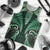 Aotearoa Pounamu Niho Men Tank Top Silver Fern Mix Maori Pattern - Green