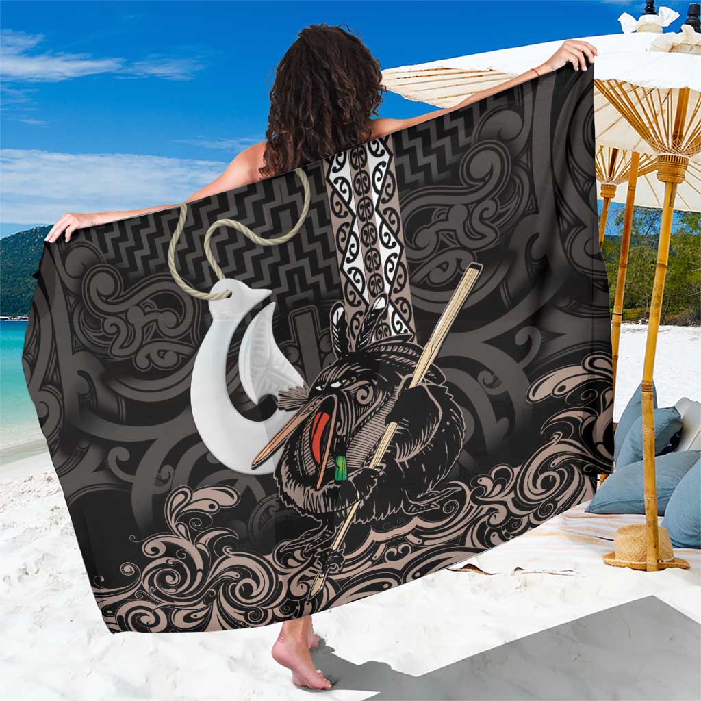 Aotearoa Hei Matau Sarong Haka Kiwi Mix Maori Mangopare
