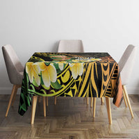 Hawaii Saint Patrick's Day Tablecloth Ukulele Leprechaun Hau'Oli Maoli Oe! LT14 - Polynesian Pride
