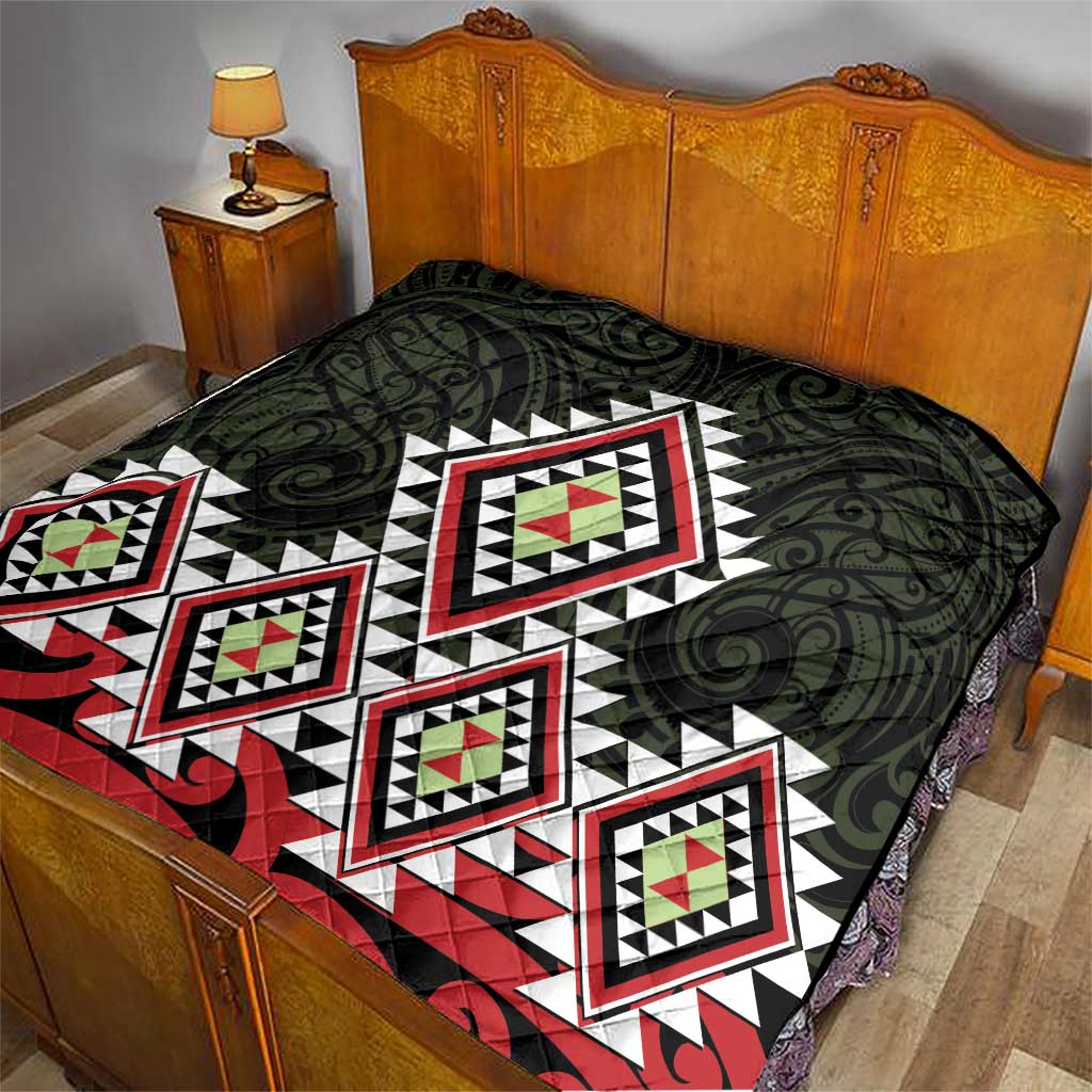 Kia Ora Aotearoa Quilt 2025 Pasifika Maori Taniko Motifs