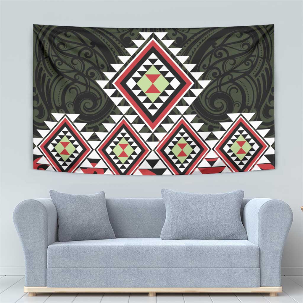 Kia Ora Aotearoa Tapestry 2025 Pasifika Maori Taniko Motifs