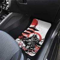 Japanese Samurai Warrior Enso Car Mats Japan Pagoda Sakura Watercolor LT14 - Polynesian Pride