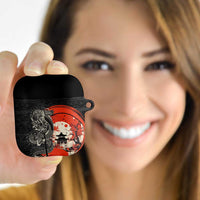 Japanese Dragon Katana Enso AirPods Case Japan Pagoda Seamless Cloud - Polynesian Pride