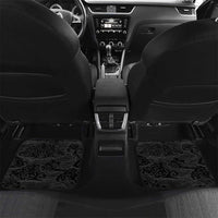 Japanese Dragon Katana Enso Car Mats Japan Pagoda Seamless Cloud LT14 Set 2pcs - Back Black - Polynesian Pride