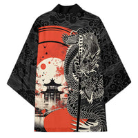 Japanese Dragon Katana Enso Kimono Japan Pagoda Seamless Cloud - Polynesian Pride