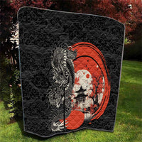 Japanese Dragon Katana Enso Quilt Japan Pagoda Seamless Cloud LT14 - Polynesian Pride