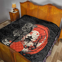 Japanese Dragon Katana Enso Quilt Japan Pagoda Seamless Cloud LT14 - Polynesian Pride