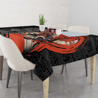 Japanese Dragon Katana Enso Tablecloth Japan Pagoda Seamless Cloud - Polynesian Pride