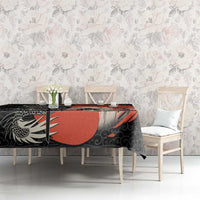 Japanese Dragon Katana Enso Tablecloth Japan Pagoda Seamless Cloud - Polynesian Pride