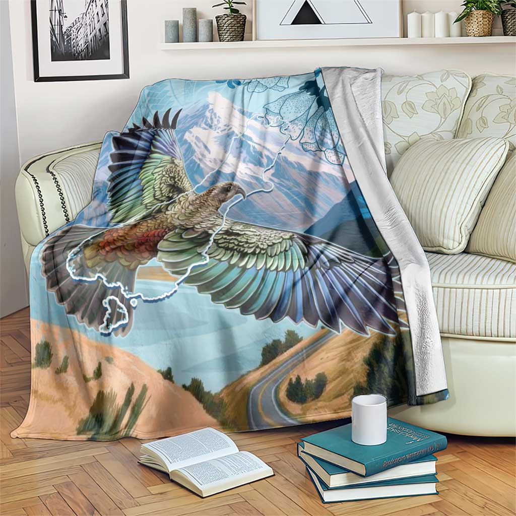 New Zealand South Island Blanket Te Waipounamu Aoraki Kea Bird