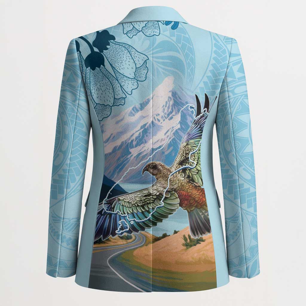 New Zealand South Island Blazer Te Waipounamu Aoraki Kea Bird LT14 - Polynesian Pride