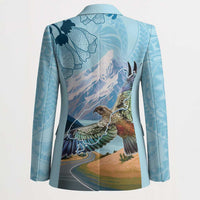 New Zealand South Island Blazer Te Waipounamu Aoraki Kea Bird LT14 - Polynesian Pride